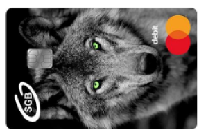 Mastercard - karta z wizerunkiem wilka