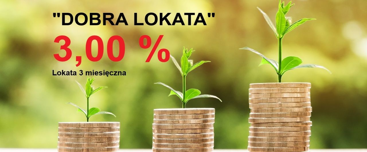 Kilka roślinek na stosach monet.